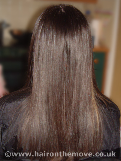 Hair Straightening After