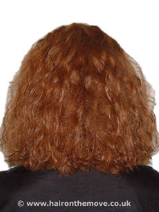 Hair Straightening Before